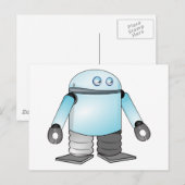 Kartenroboter Postkarte (Vorne/Hinten)