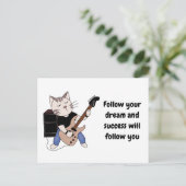 Kartenrock-Erfolgsmusik Postkarte (Stehend Vorderseite)