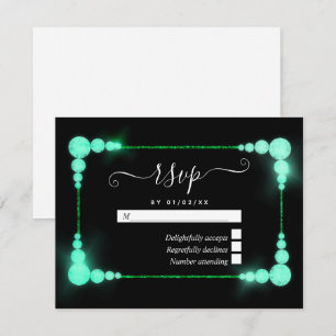 Kartenrückantwort zur 60. Diamantenen Hochzeit RSVP Karte