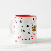 Kartensammlung Zweifarbige Tasse (Vorderseite Links)