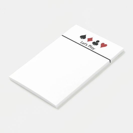 Kartensatz Post-it Klebezettel (angewinkelt)