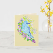 Kartenschwarz innen karte (Gelbe Blume)