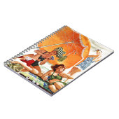 Kartenspiel am Strand von Alex Ross Notizblock (Linke Seite)