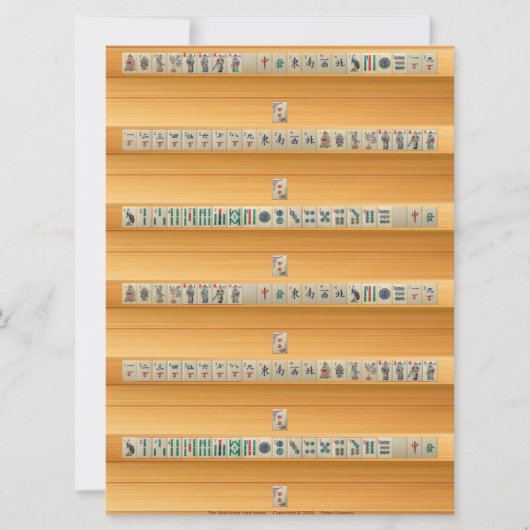 Kartenspiel Einladung (Vorderseite)