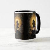 Kartenspiel-Fantasie Tasse (VorderseiteRechts)