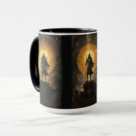 Kartenspiel-Fantasie Tasse