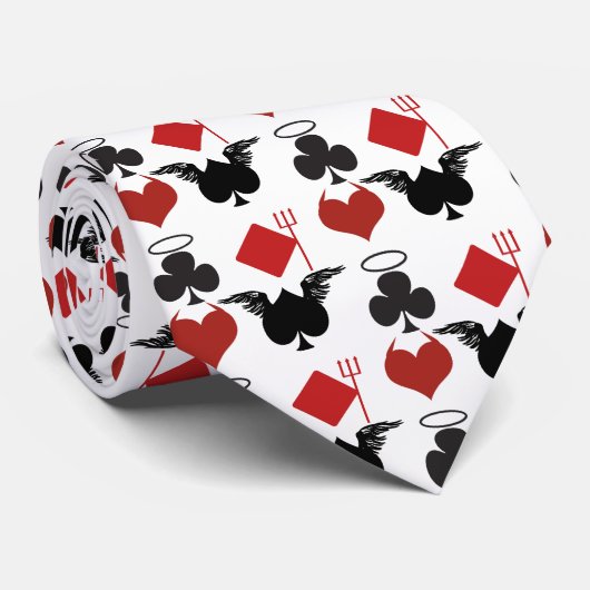 Kartenspiel Krawatte (Gerollt)