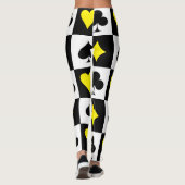 Kartenspiel Leggings (Rückseite)