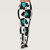 Kartenspiel Leggings (Rückseite)