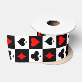 Kartenspiel Satinband