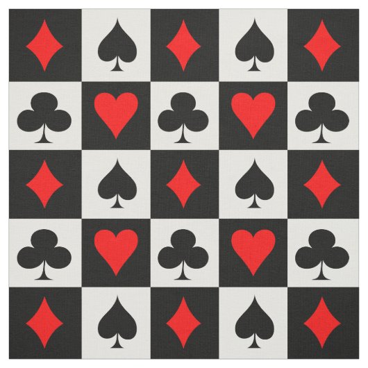 Kartenspiel Stoff (Muster)