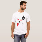 Kartenspiel T-Shirt (Vorne ganz)