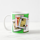Kartenspiel-Tasse Kaffeetasse (Links)
