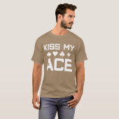 Kartenspielboy mit Ass Poker T-Shirt (Vorne ganz)