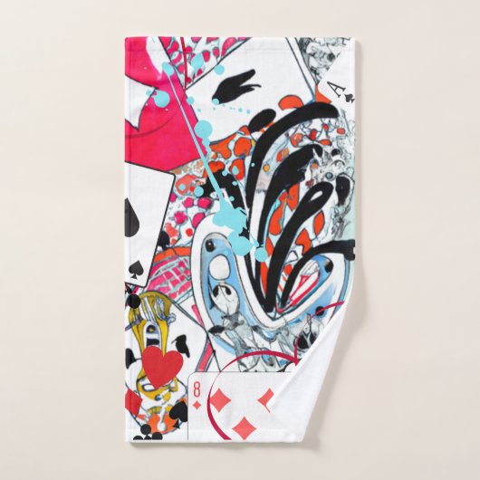 Kartenspiele Badhandtuch Set (Handtuch)