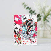 Kartenspiele Dankeskarte (Stehend Vorderseite)