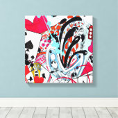 Kartenspiele Leinwanddruck (Insitu (Holzboden))