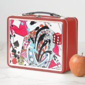 Kartenspiele Metall Brotdose (Beispiel)