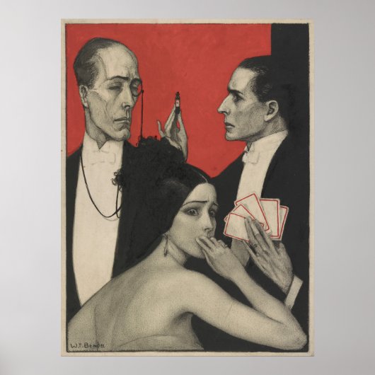 Kartenspiele Poster (Vorne)