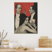 Kartenspiele Poster (Küche)