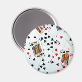 Kartenspiele spielen magnet (Vorderseite/Rückseite)