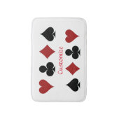 Kartenspielen Anzug Thunder_Cove Badematte (Vorderseite Vertikal)