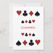 Kartenspielen Anzug Thunder_Cove Einladung (Vorderseite)