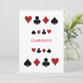 Kartenspielen Anzug Thunder_Cove Einladung (Stehend Vorderseite)