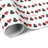 Kartenspielen Anzug Thunder_Cove Geschenkpapier (Rolleneckpunkt)