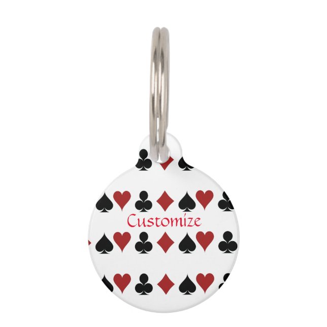 Kartenspielen Anzug Thunder_Cove Haustiermarke (Vorderseite)