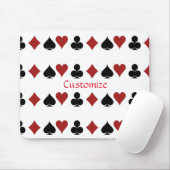 Kartenspielen Anzug Thunder_Cove Mousepad (Mit Mouse)