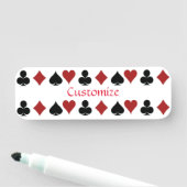 Kartenspielen Anzug Thunder_Cove Namensschild (Beispiel)