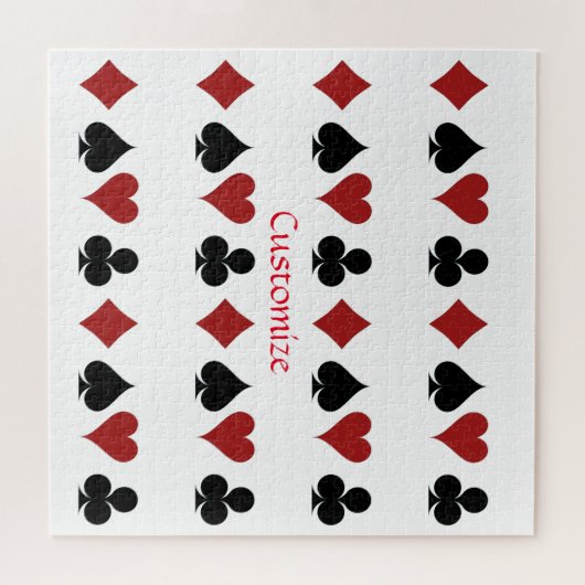 Kartenspielen Anzug Thunder_Cove Puzzle (Horizontal)