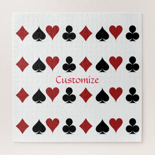 Kartenspielen Anzug Thunder_Cove Puzzle (Vertikal)