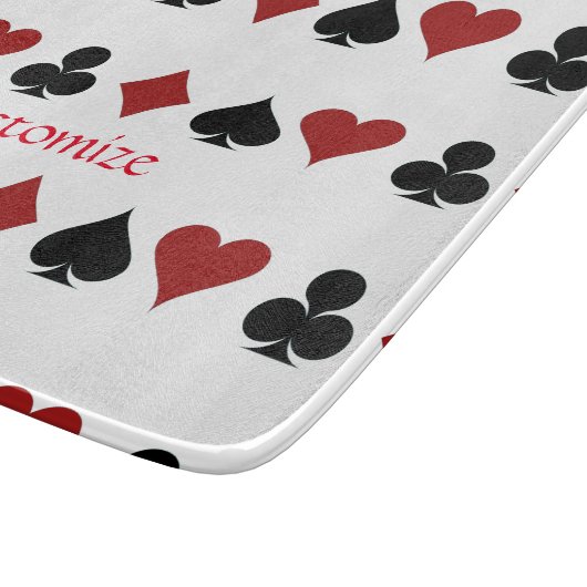 Kartenspielen Anzug Thunder_Cove Schneidebrett (Ecke)