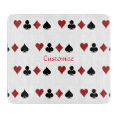 Kartenspielen Anzug Thunder_Cove Schneidebrett (Vorderseite)