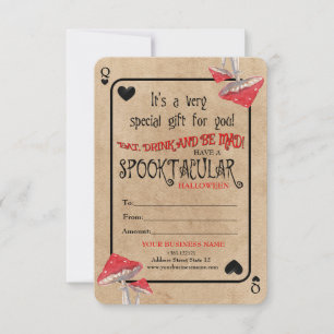 Kartenspielen Crazy Mushrooms Halloween