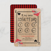Kartenspielen Crazy Mushrooms Loyalty Card (Vorne/Hinten)