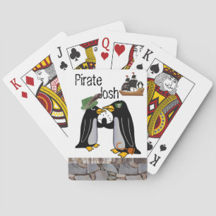 Kartenspielen Deck Pinguin Pirate Ship Stones Spielkarten