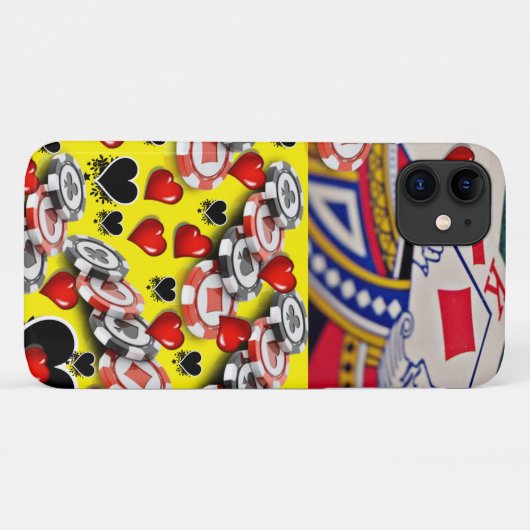 Kartenspielen im iPhone-Fall Case-Mate iPhone Hülle (Rückseite (Horizontal))