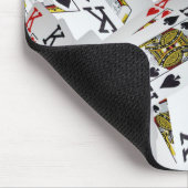 Kartenspielen Kings Layered, Mousepad (Ecke)
