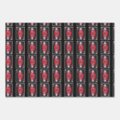 Kartenspielen Skeletton King and Queen of All Anzu Geschenkpapier Set (Vorderseite 3)