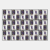 Kartenspielen Skeletton King and Queen of All Anzu Geschenkpapier Set (Vorderseite 2)