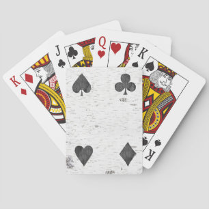 Kartenspielen von Anzügen, die Fahrradkarten trage Spielkarten