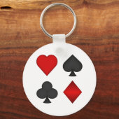 Kartenspielen von Anzügen: Schlüsselanhänger (Vorderseite)
