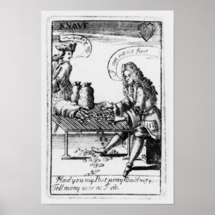 Kartenspielen zum Gedenken Poster