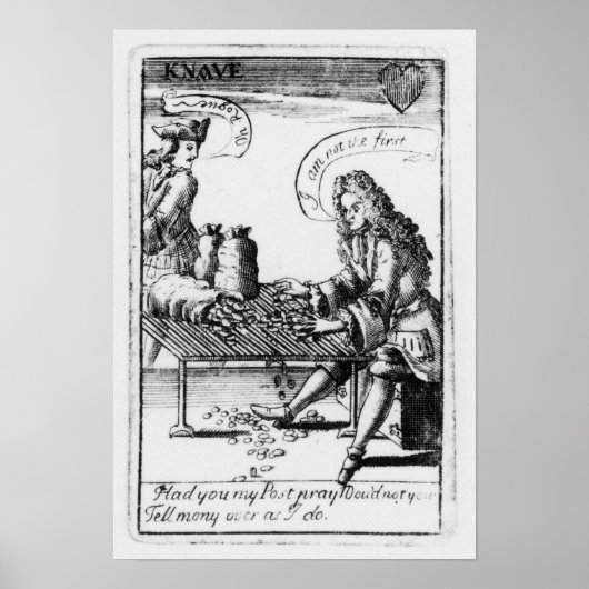 Kartenspielen zum Gedenken Poster (Vorne)