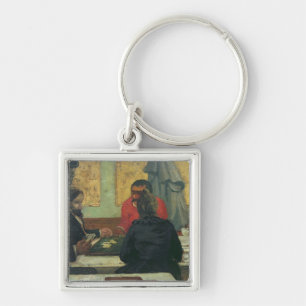 Kartenspieler, 1883 schlüsselanhänger