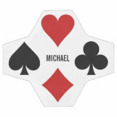 Kartenspieler individuelle Name Fußball (Flach)