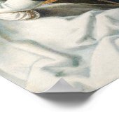 Kartenspieler - Lucas van Leyden Fine Art Poster (Ecke)